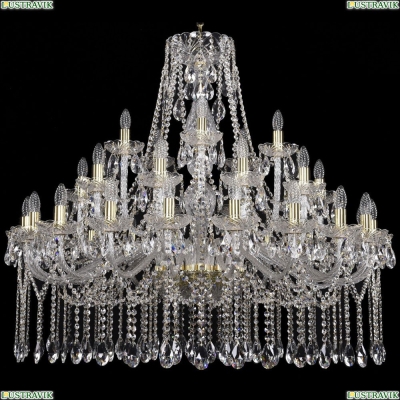 Люстра 1413/20+10+5/400/G ★Bohemia Ivele Crystal, Золото► — Купить▼