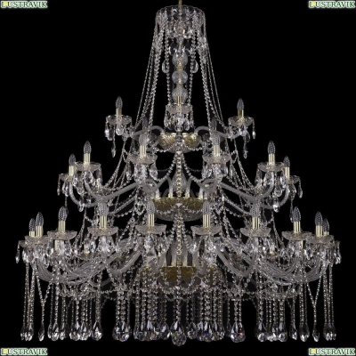 Люстра 1413/20+10+5/530/3d/G ★Bohemia Ivele Crystal, Золото► — Купить▼
