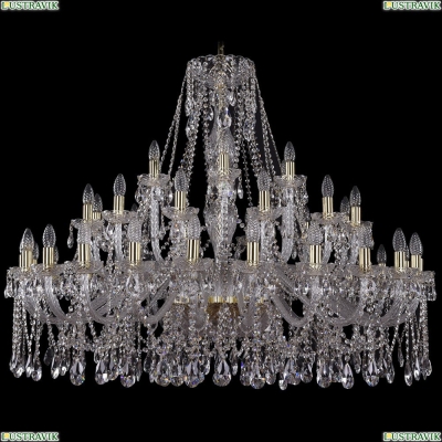 Люстра 1413/24+12+6/460/G ★Bohemia Ivele Crystal, Золото► — Купить▼