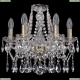 Люстра 1413/6/141/Pa ★Bohemia Ivele Crystal, Патина► — Купить▼
