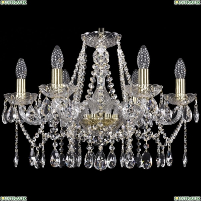 Люстра 1413/6/200/G ★Bohemia Ivele Crystal, Золото► — Купить▼