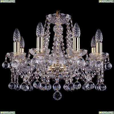 Люстра 1413/8/165/G/Balls ★Bohemia Ivele Crystal, Золото► — Купить▼