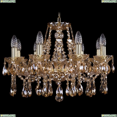 Люстра 1413/8/200/G/M721 ★Bohemia Ivele Crystal, Золото► — Купить▼