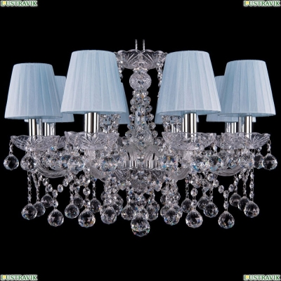 Люстра 1413/8/200/Ni/Balls/SH4 ★Bohemia Ivele Crystal, Никель► — Купить▼