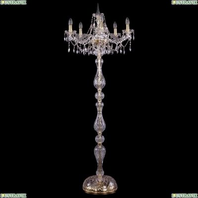 Торшер 1413T1/5/200-160/G ★Bohemia Ivele Crystal, Золото► — Купить▼