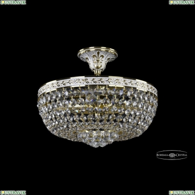Люстра 19281/35IV GW ★Bohemia Ivele Crystal, Золото белёное► — Купить▼