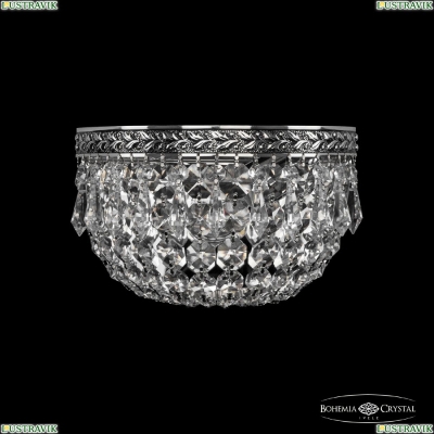 Бра 19011B/20IV NB ★Bohemia Ivele Crystal, Никель чернёный► — Купить▼