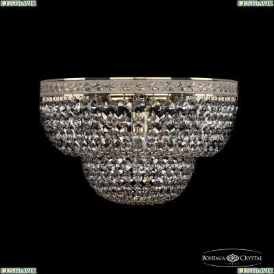 Бра 19101B/35IV GW ★Bohemia Ivele Crystal, Золото белёное► — Купить▼
