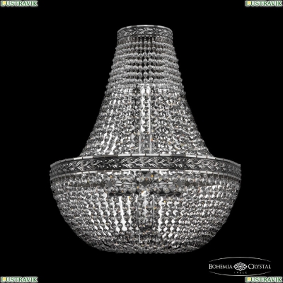 Бра 19051B/H1/35IV NB ★Bohemia Ivele Crystal, Никель чернёный► — Купить▼