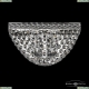 Бра 19322B/25IV NB ★Bohemia Ivele Crystal, Никель чернёный► — Купить▼
