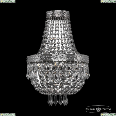 Бра 19271B/H1/20IV Ni ★Bohemia Ivele Crystal, Никель► — Купить▼