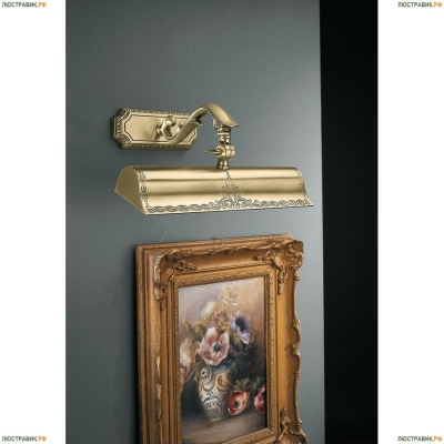 Подсветка для картин A 1000/2 BRONZO ★Reccagni Angelo, 2 x 60Вт☀, Бронза► — Купить▼