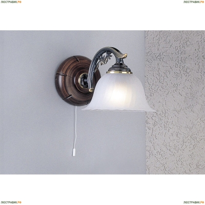 Бра A 2700/1 ★Reccagni Angelo, 1 x 60Вт☀, Бронза► — Купить▼