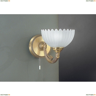 Бра A 3620/1 ★Reccagni Angelo, 1 x 60Вт☀, Бронза► — Купить▼