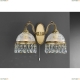 Бра A 6200/2 ★Reccagni Angelo, 2 x 60Вт☀, Бронза► — Купить▼