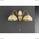 Бра A 6208/2 ★Reccagni Angelo, 2 x 60Вт☀, Бронза► — Купить▼