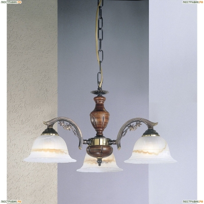 Люстра L 2701/3 ★Reccagni Angelo, 3 x 60Вт☀, Бронза► — Купить▼