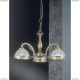 Люстра L 3830/3 ★Reccagni Angelo, 3 x 60Вт☀, Бронза► — Купить▼