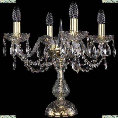 Настольная лампа 1402L/4/141-39/G ★Bohemia Ivele Crystal, Золото► — Купить▼