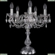 Настольная лампа 1402L/5/141-47/Ni ★Bohemia Ivele Crystal, Никель► — Купить▼