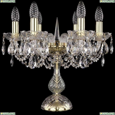 Настольная лампа 1402L/6/141-39/G ★Bohemia Ivele Crystal, Золото► — Купить▼