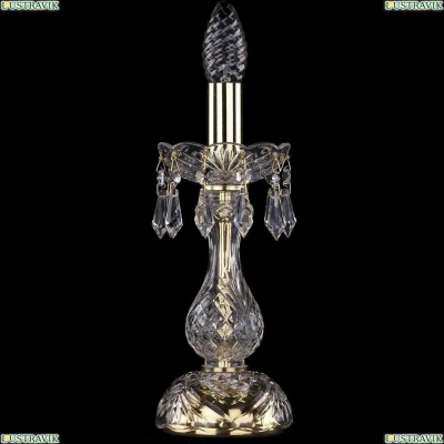 Настольная лампа 1403L/1-27/G ★Bohemia Ivele Crystal, Золото► — Купить▼