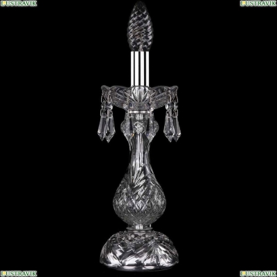 Настольная лампа 1403L/1-31/Ni ★Bohemia Ivele Crystal, Никель► — Купить▼