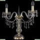 Настольная лампа 1403L/2/141-39/G ★Bohemia Ivele Crystal, Золото► — Купить▼