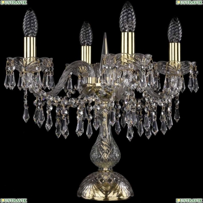 Настольная лампа 1403L/4/141-39/G ★Bohemia Ivele Crystal, Золото► — Купить▼