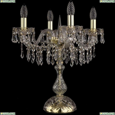 Настольная лампа 1403L/4/141-47/G ★Bohemia Ivele Crystal, Золото► — Купить▼