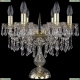Настольная лампа 1403L/6/141-39/G ★Bohemia Ivele Crystal, Золото► — Купить▼