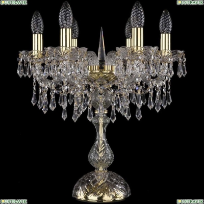 Настольная лампа 1403L/6/141-47/G ★Bohemia Ivele Crystal, Золото► — Купить▼