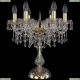 Настольная лампа 1403L/6/141-47/G ★Bohemia Ivele Crystal, Золото► — Купить▼