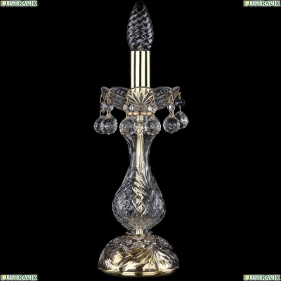 Настольная лампа 1409L/1-31/G ★Bohemia Ivele Crystal, Золото► — Купить▼