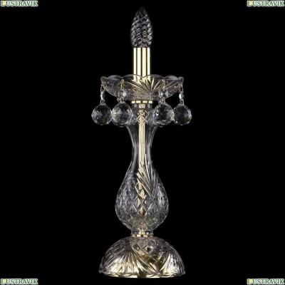 Настольная лампа 1409L/1-35/G ★Bohemia Ivele Crystal, Золото► — Купить▼