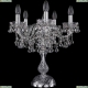 Настольная лампа 1409L/5/141-47/Ni ★Bohemia Ivele Crystal, Никель► — Купить▼