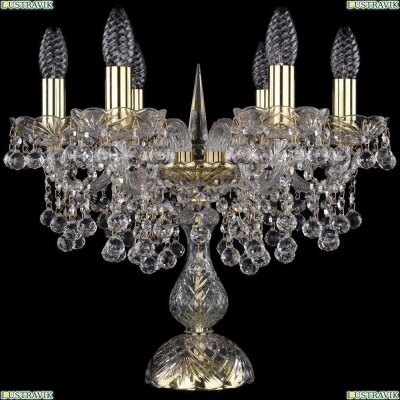 Настольная лампа 1409L/6/141-39/G ★Bohemia Ivele Crystal, Золото► — Купить▼
