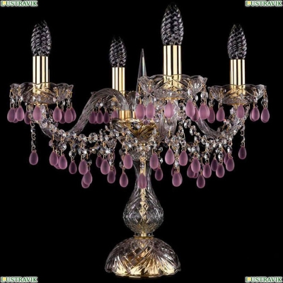 Настольная лампа 1410L/4/141-39/G/V7010 ★Bohemia Ivele Crystal, Золото► — Купить▼