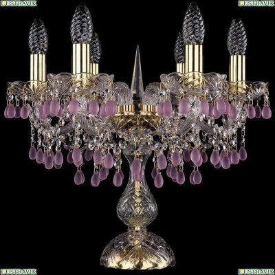 Настольная лампа 1410L/6/141-39/G/V7010 ★Bohemia Ivele Crystal, Золото► — Купить▼