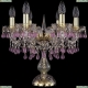Настольная лампа 1410L/6/141-39/G/V7010 ★Bohemia Ivele Crystal, Золото► — Купить▼