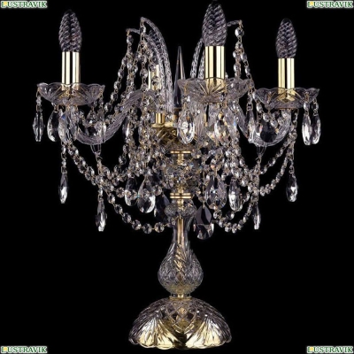 Настольная лампа 1411L/4/141-47/G ★Bohemia Ivele Crystal, Золото► — Купить▼