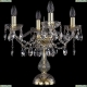 Настольная лампа 1413L/4/141-39/G ★Bohemia Ivele Crystal, Золото► — Купить▼