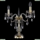 Настольная лампа 1415L/2/141-39/G ★Bohemia Ivele Crystal, Золото► — Купить▼