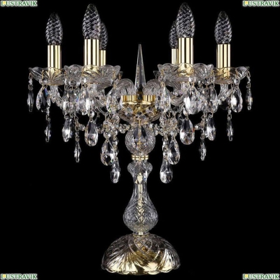 Настольная лампа 1415L/6/141-47/G ★Bohemia Ivele Crystal, Золото► — Купить▼