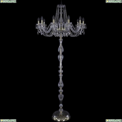 Торшер 1402T1/10/300-210/G ★Bohemia Ivele Crystal, Золото► — Купить▼