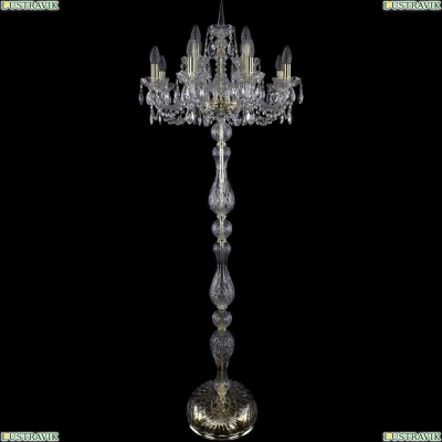 Торшер 1402T1/8+4/195-165/G ★Bohemia Ivele Crystal, Золото► — Купить▼