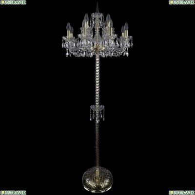 Торшер 1402T2/8+4/195-165/G ★Bohemia Ivele Crystal, Золото► — Купить▼