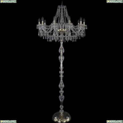 Торшер 1403T1/10/300-210/G ★Bohemia Ivele Crystal, Золото► — Купить▼