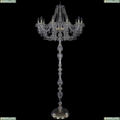 Торшер 1409T1/10/300-210/G ★Bohemia Ivele Crystal, Золото► — Купить▼