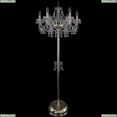 Торшер 1409T2/6/195-160/G ★Bohemia Ivele Crystal, Золото► — Купить▼